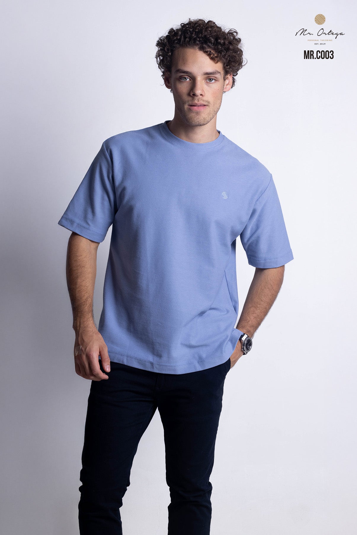 PLAYERA AZUL CIELO