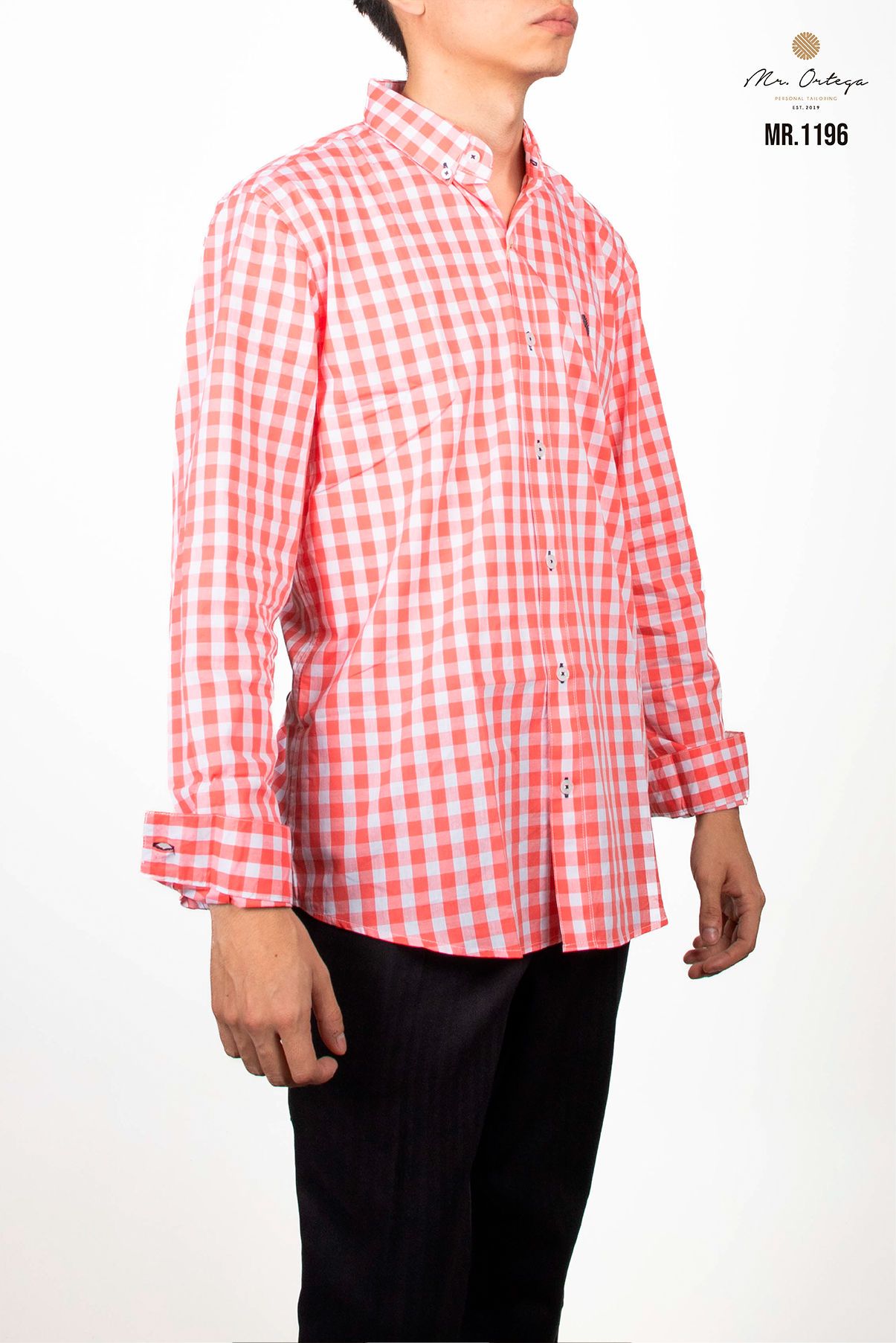 CAMISA CUADROS BLANCO Y ROJO