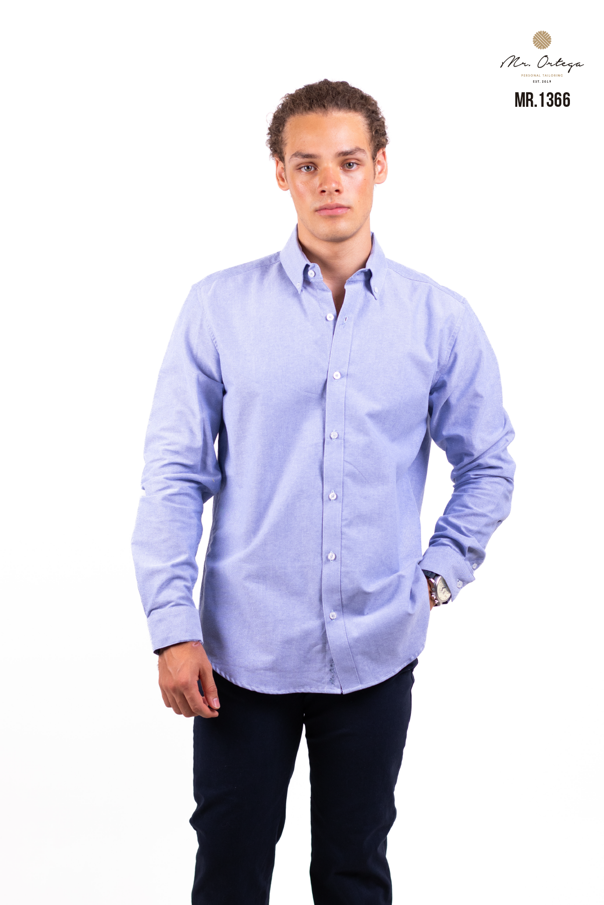 CAMISA LISA AZUL