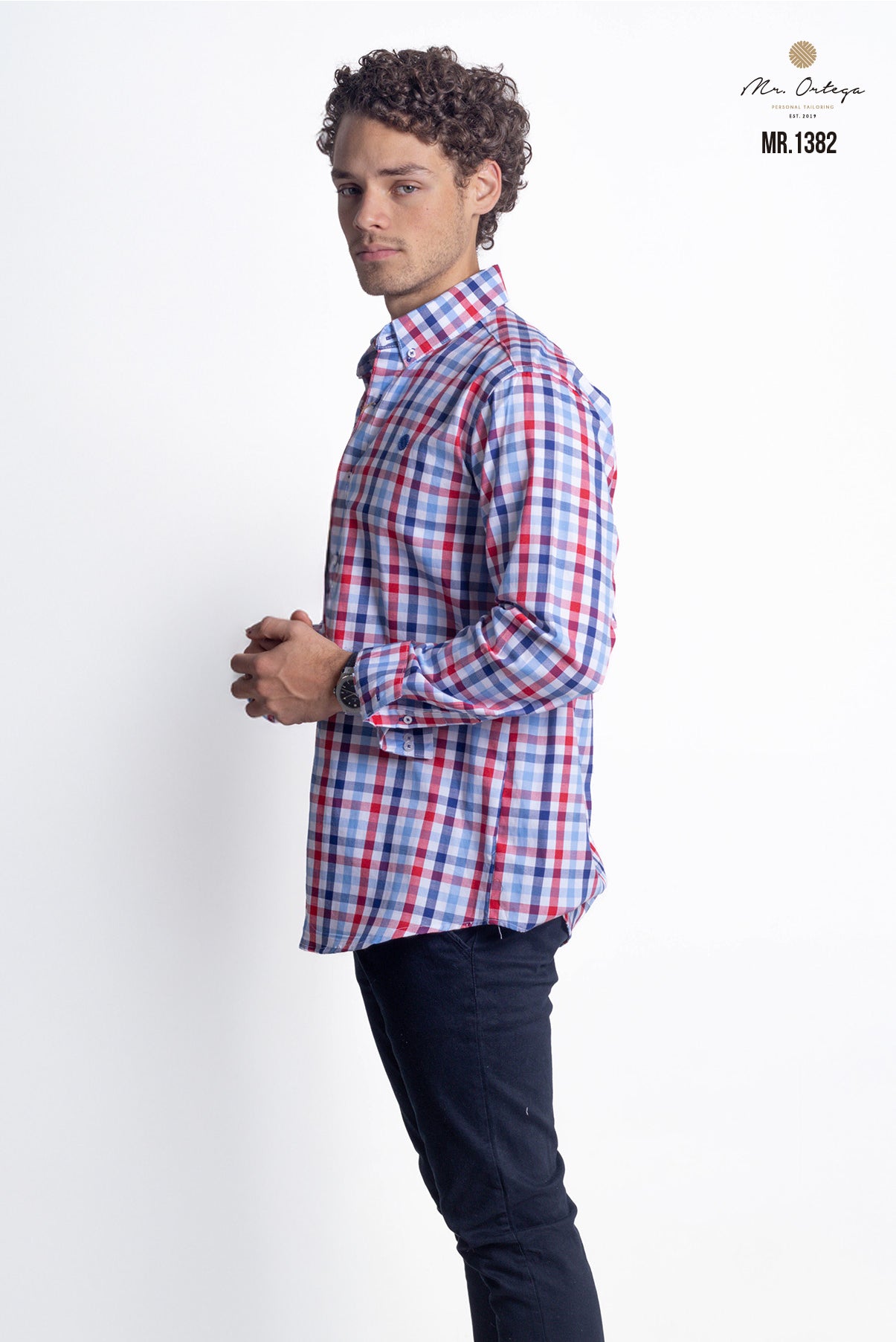 CAMISA CUADROS AZUL, ROJO, BLANCO