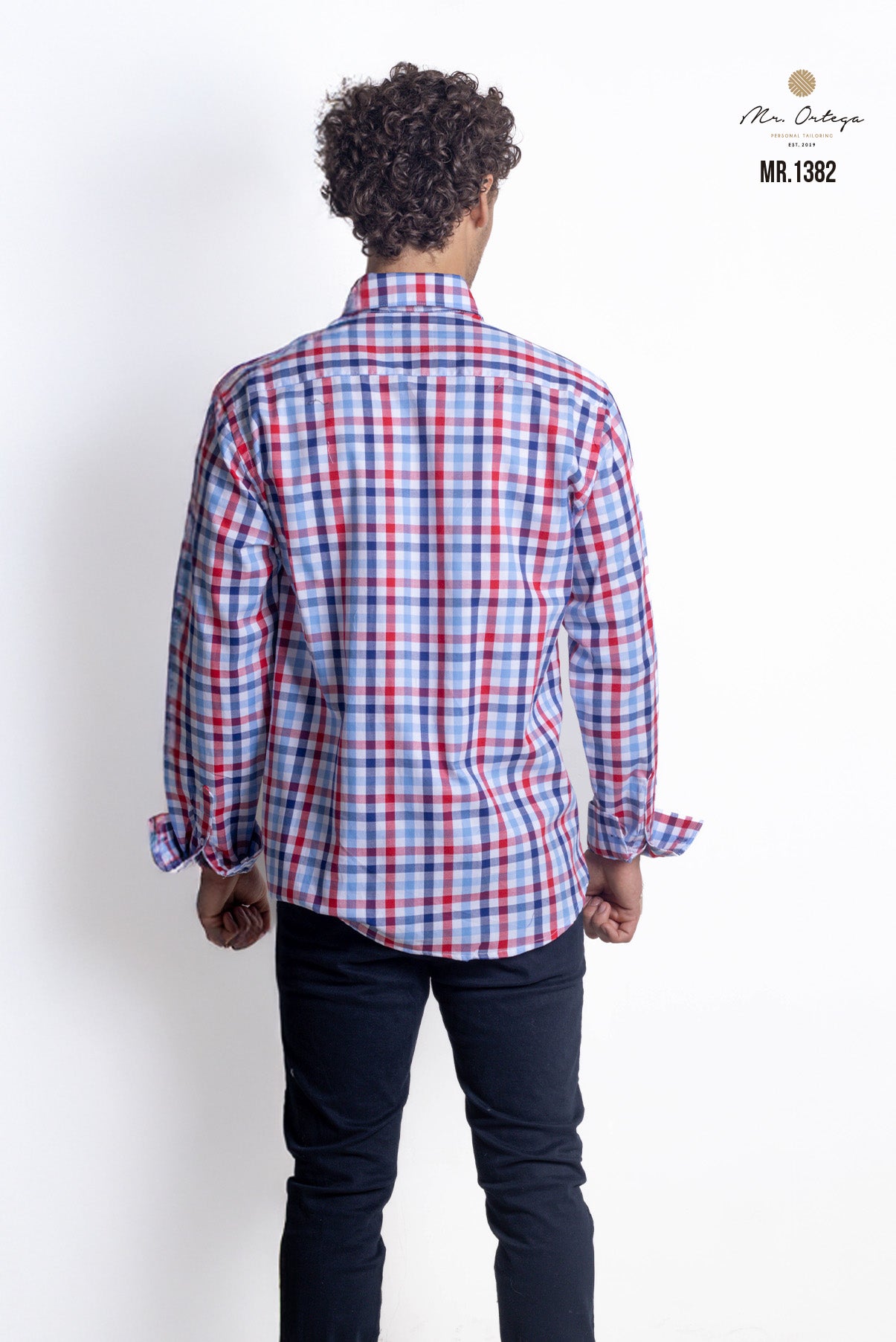 CAMISA CUADROS AZUL, ROJO, BLANCO
