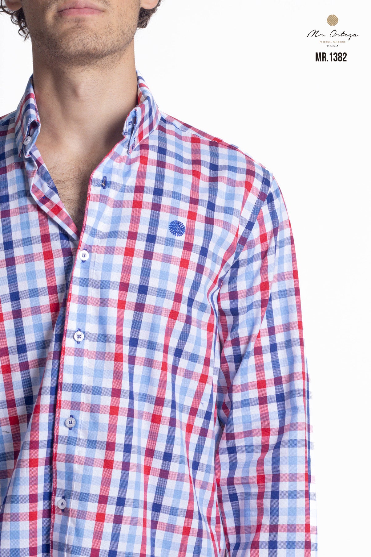 CAMISA CUADROS AZUL, ROJO, BLANCO