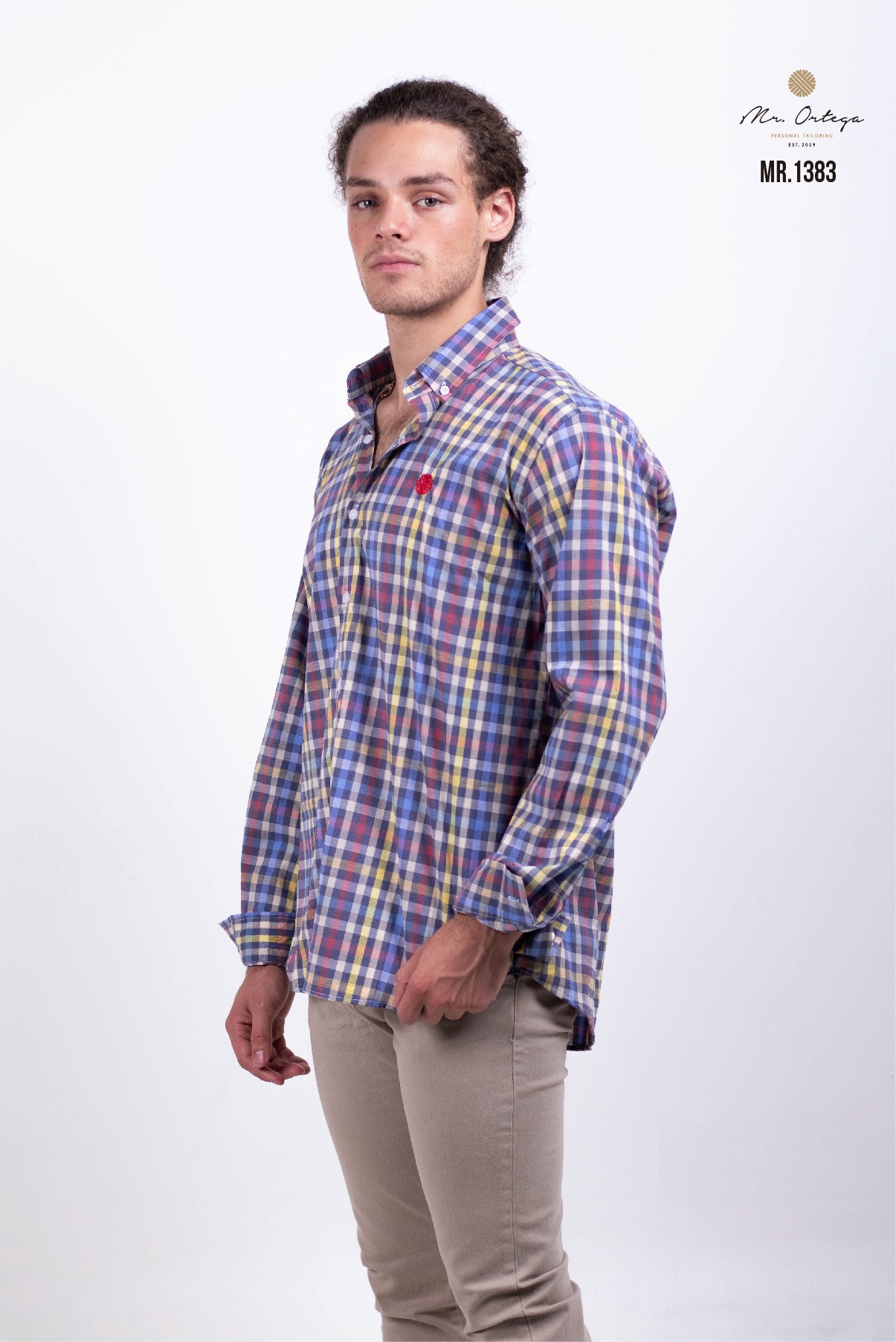 CAMISA CUADROS AZUL, ROJO, AMARILLO