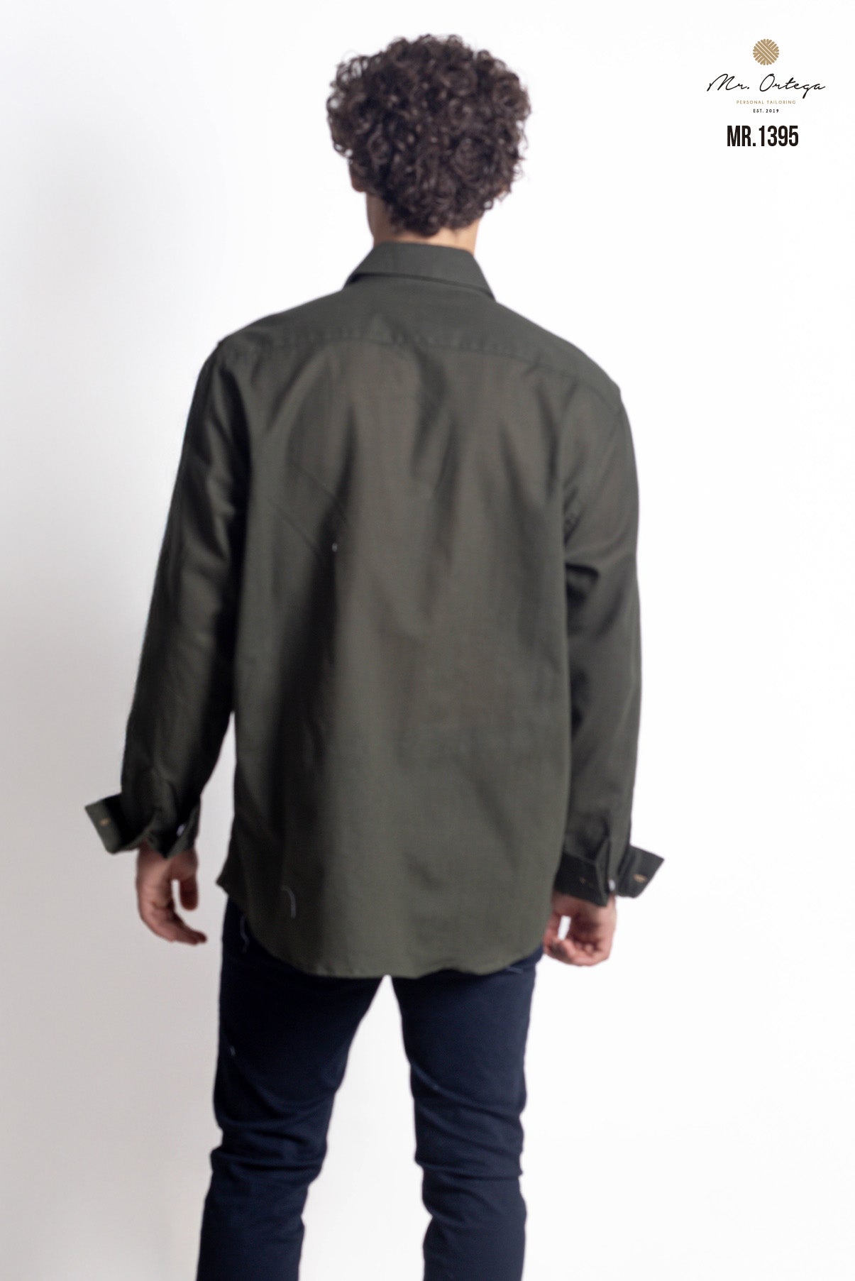 CAMISA VERDE MUSGO LISA