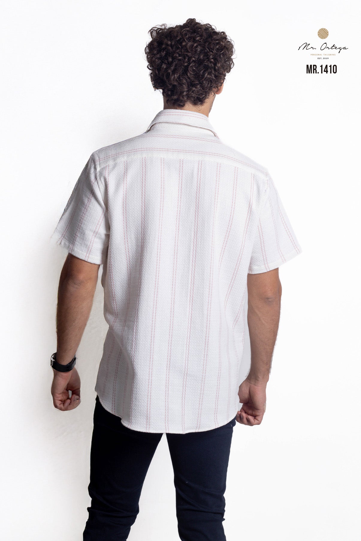 CAMISA RAYAS ROSA Y BLANCO