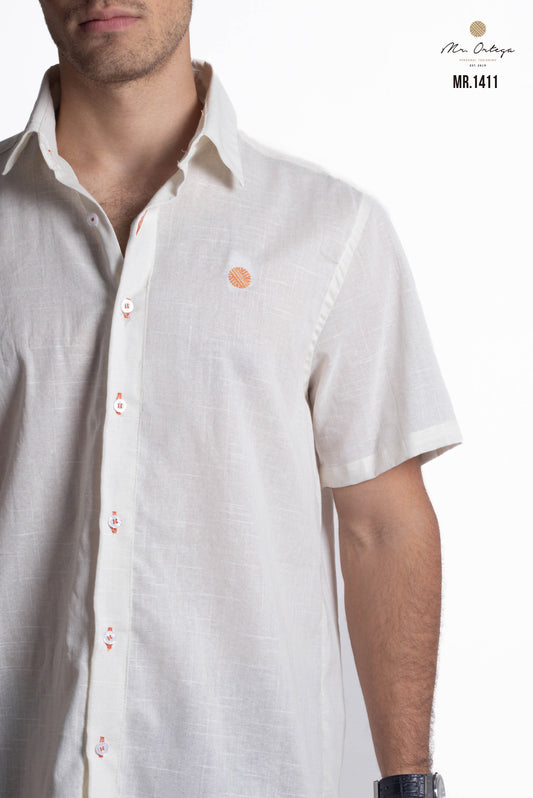 CAMISA LISA BEIGE