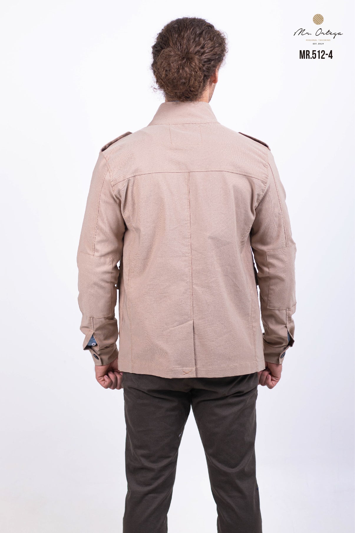 CHAMARRA GABARDINA BEIGE