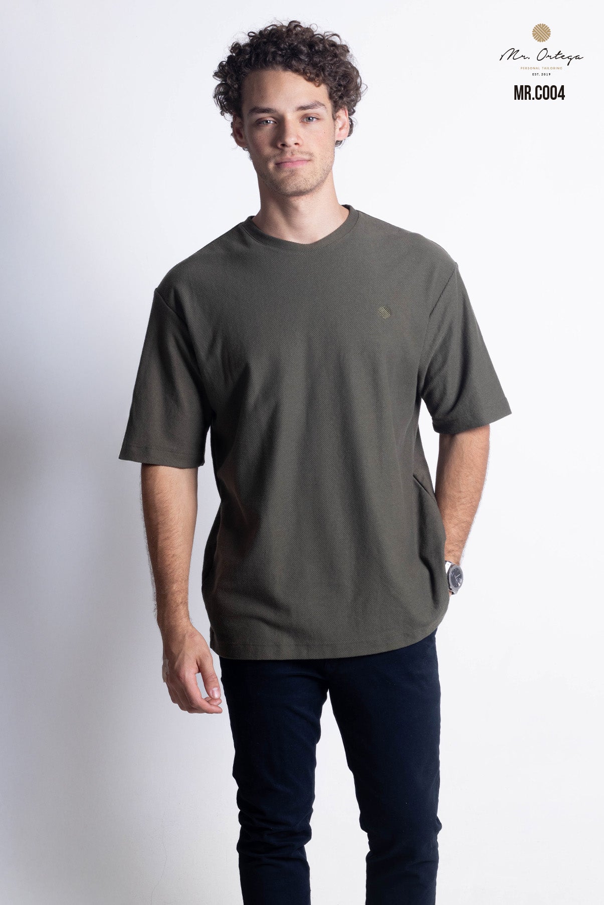 PLAYERA VERDE MILITAR
