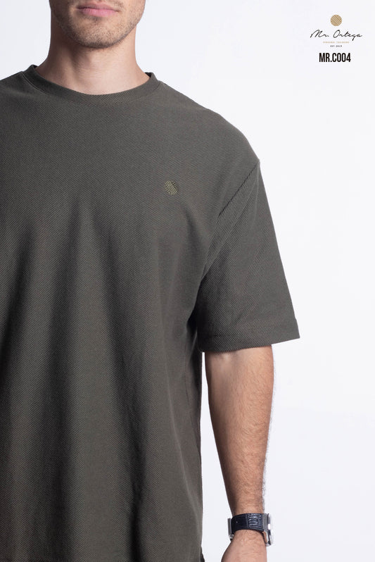 PLAYERA VERDE MILITAR