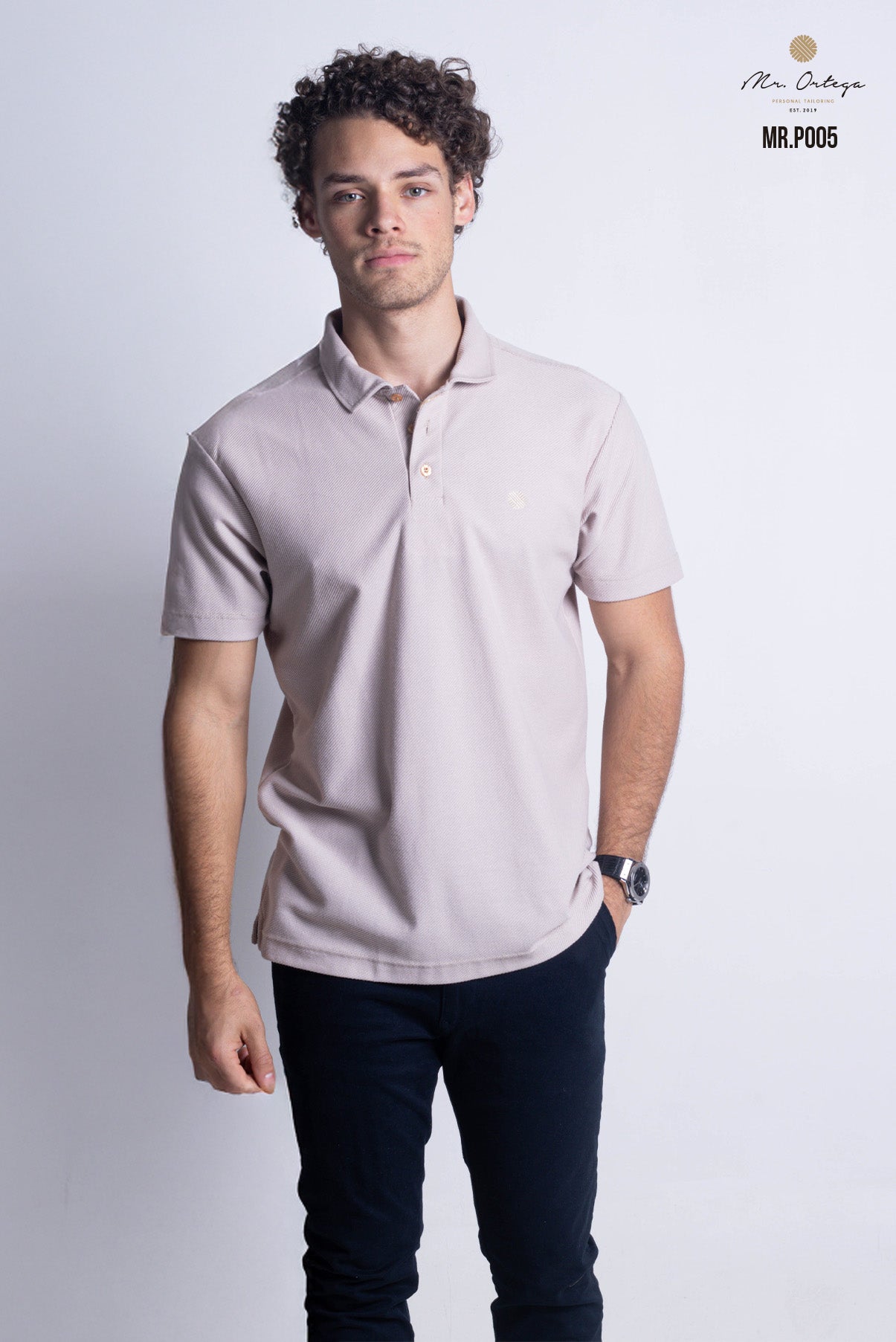 PLAYERA POLO BEIGE