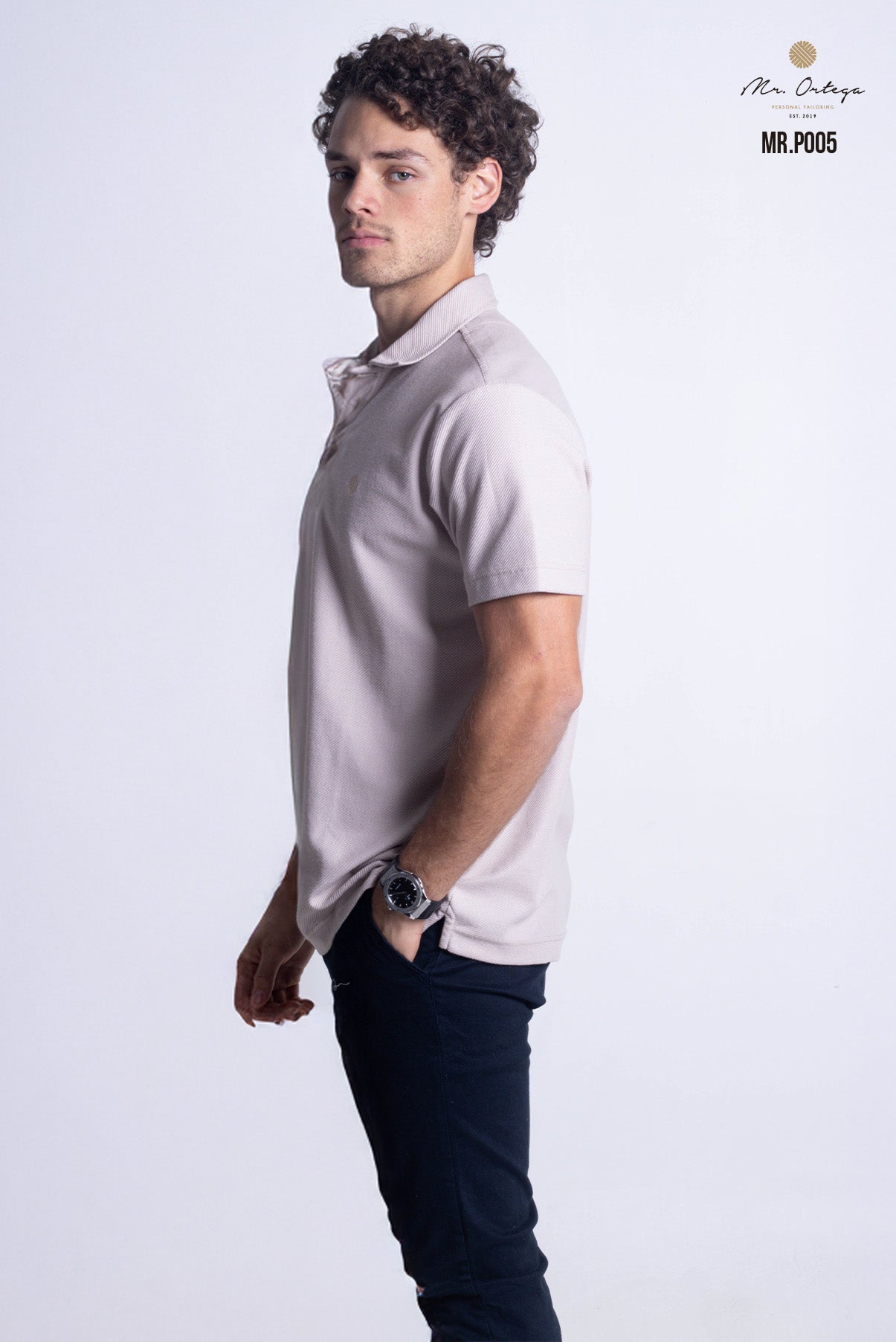 PLAYERA POLO BEIGE