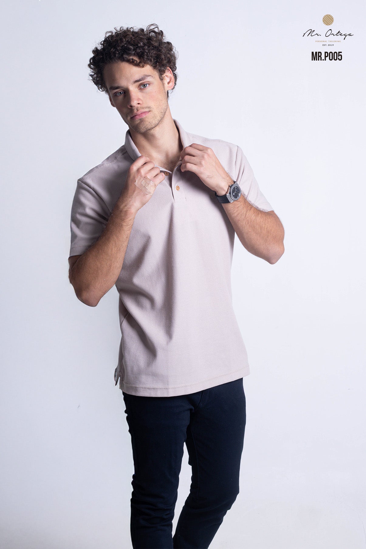 PLAYERA POLO BEIGE