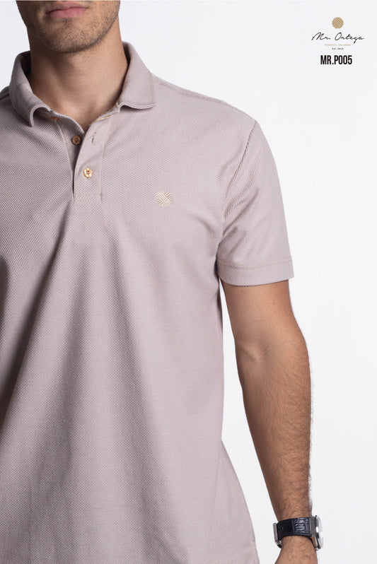 PLAYERA POLO BEIGE