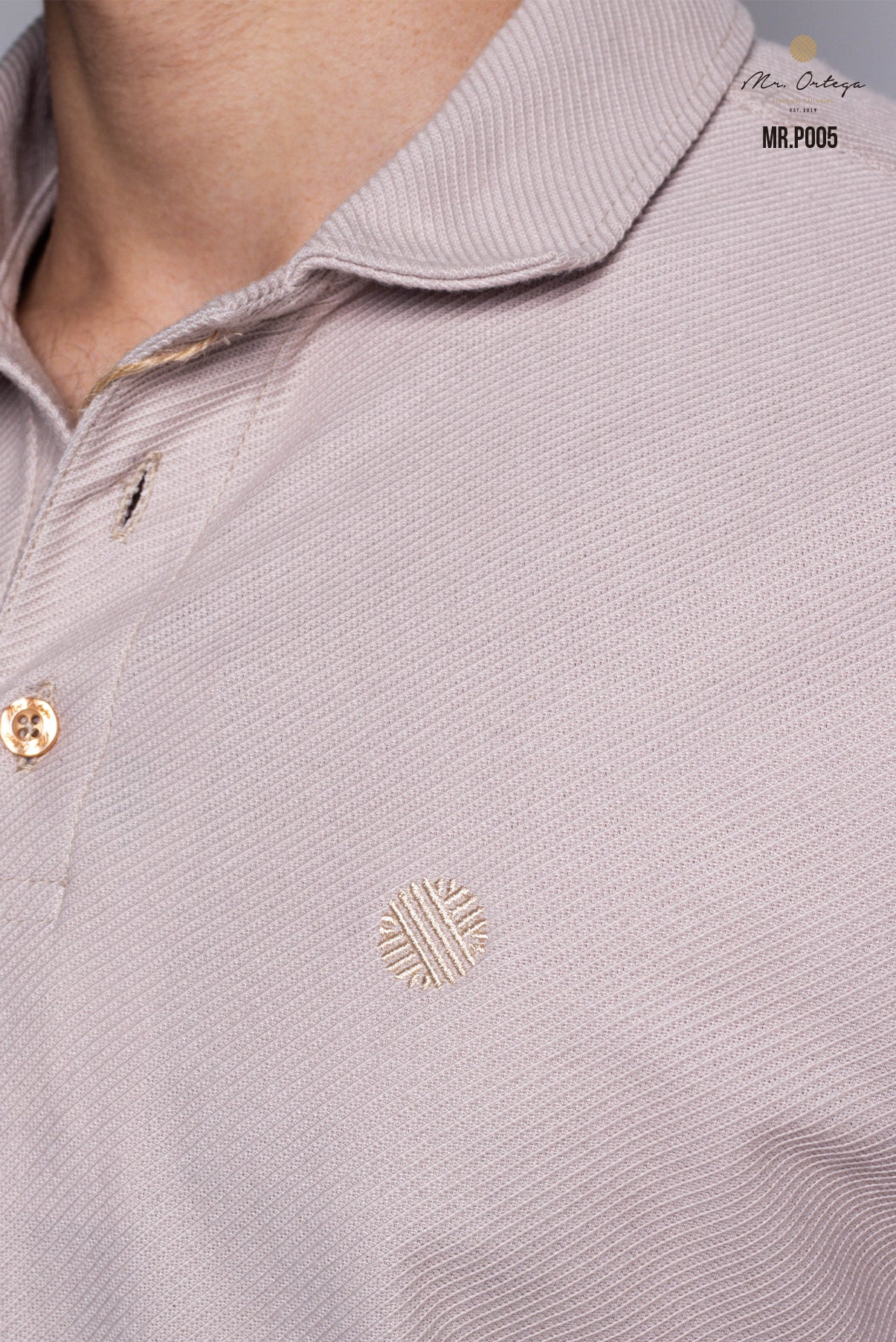 PLAYERA POLO BEIGE