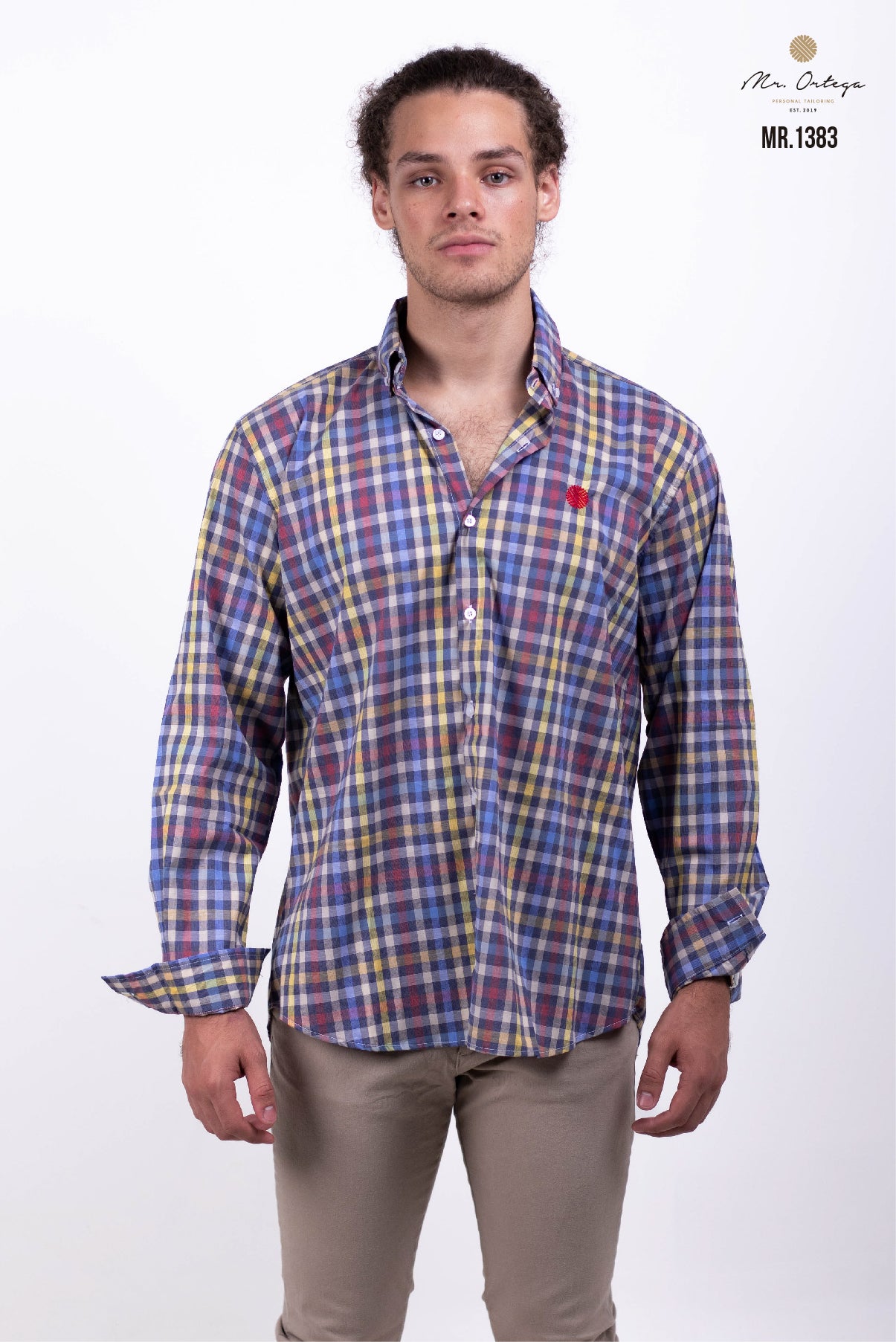 CAMISA CUADROS AZUL, ROJO, AMARILLO