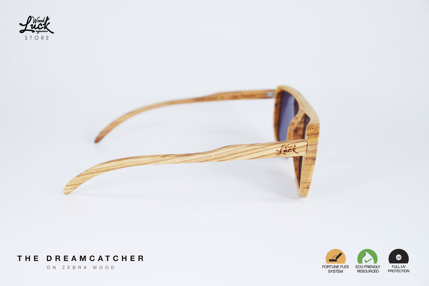 Lentes de Madera Dream Catcher Zebra Wood