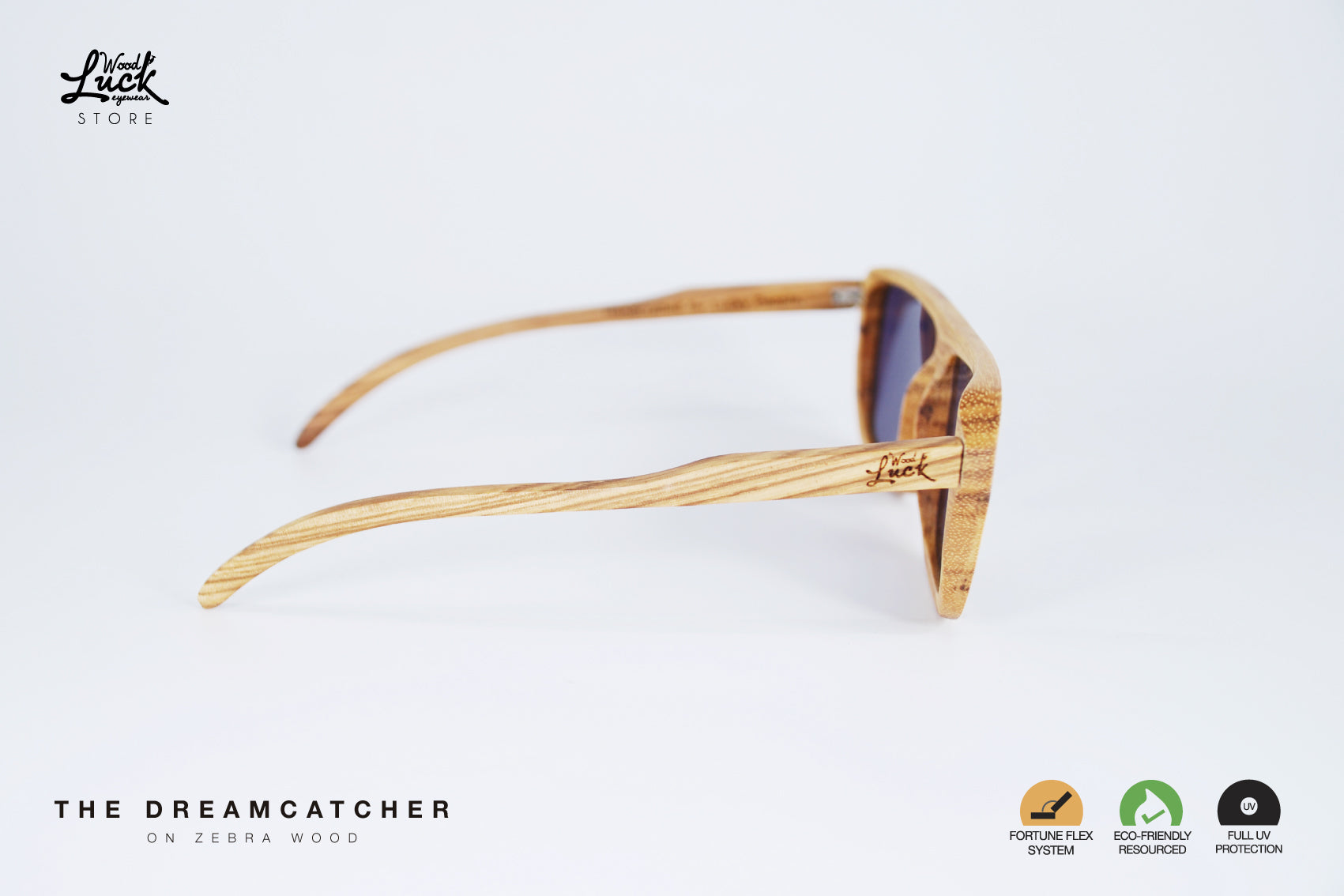 Lentes de Madera Dream Catcher Zebra Wood