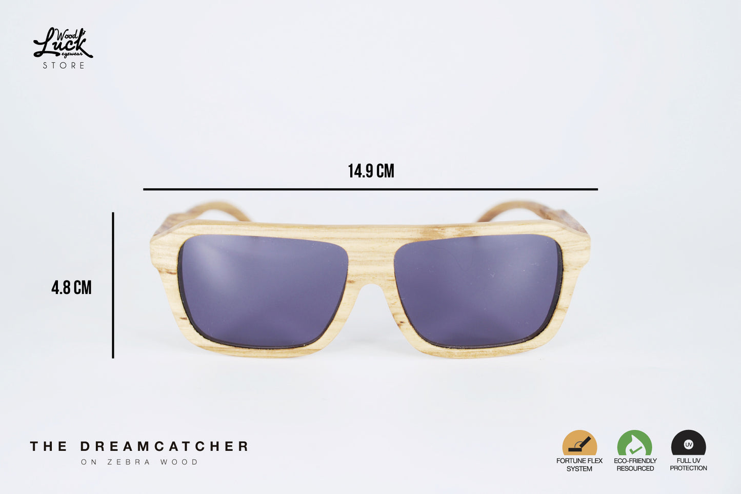 Lentes de Madera Dream Catcher Zebra Wood