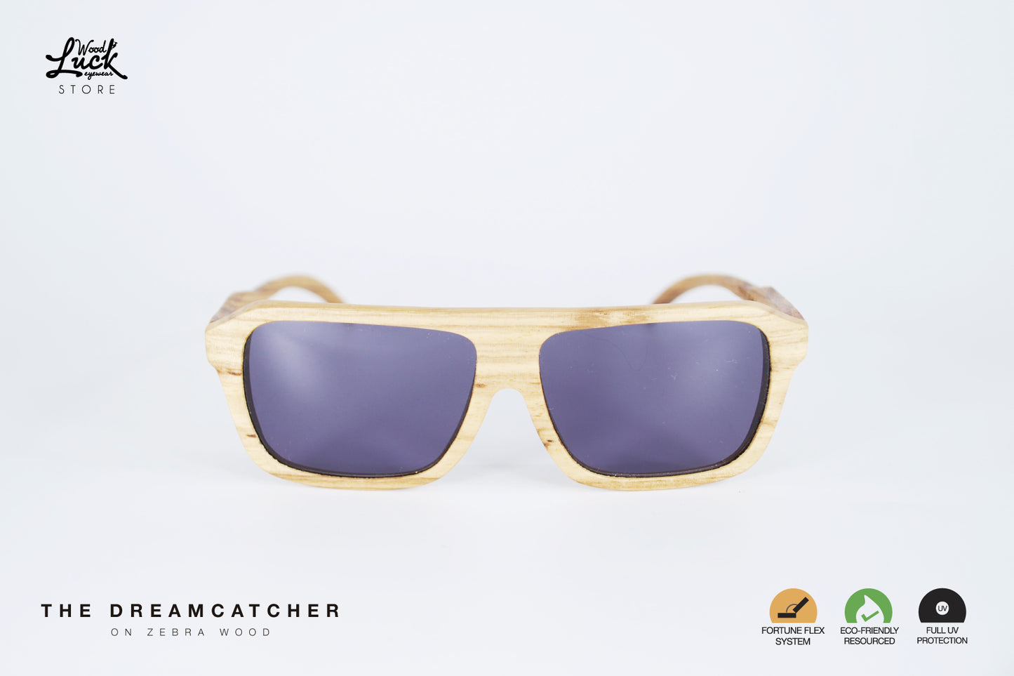 Lentes de Madera Dream Catcher Zebra Wood