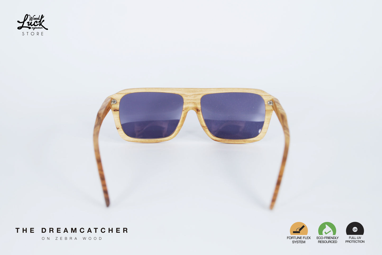 Lentes de Madera Dream Catcher Zebra Wood