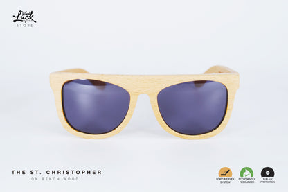 Lentes de Madera St. Christopher Bench Wood
