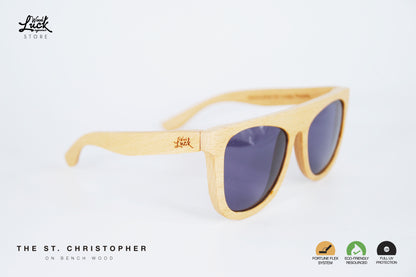 Lentes de Madera St. Christopher Bench Wood