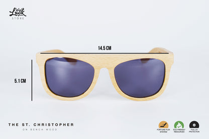 Lentes de Madera St. Christopher Bench Wood