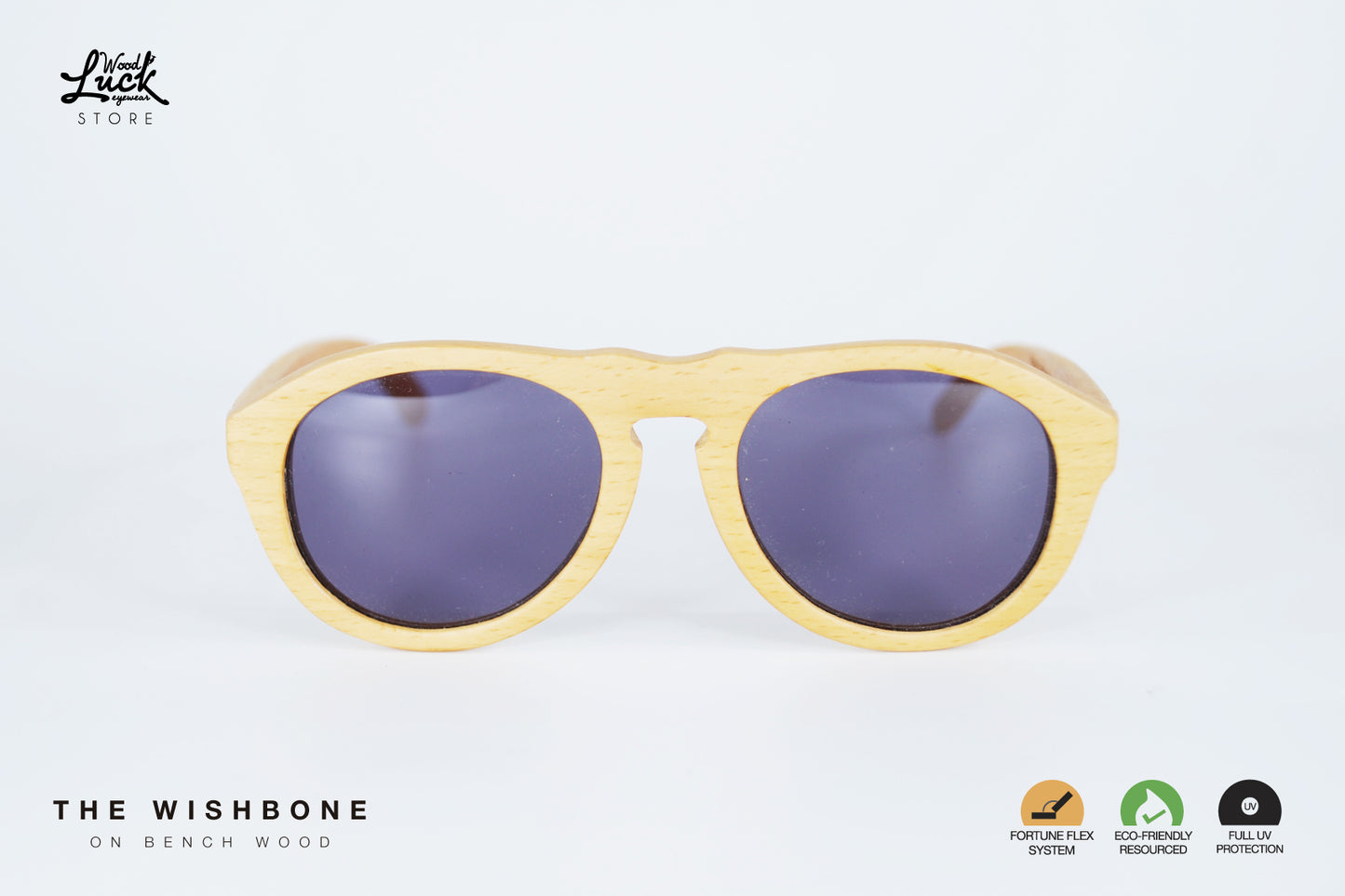 Lentes de Madera Wishbone Bench Wood