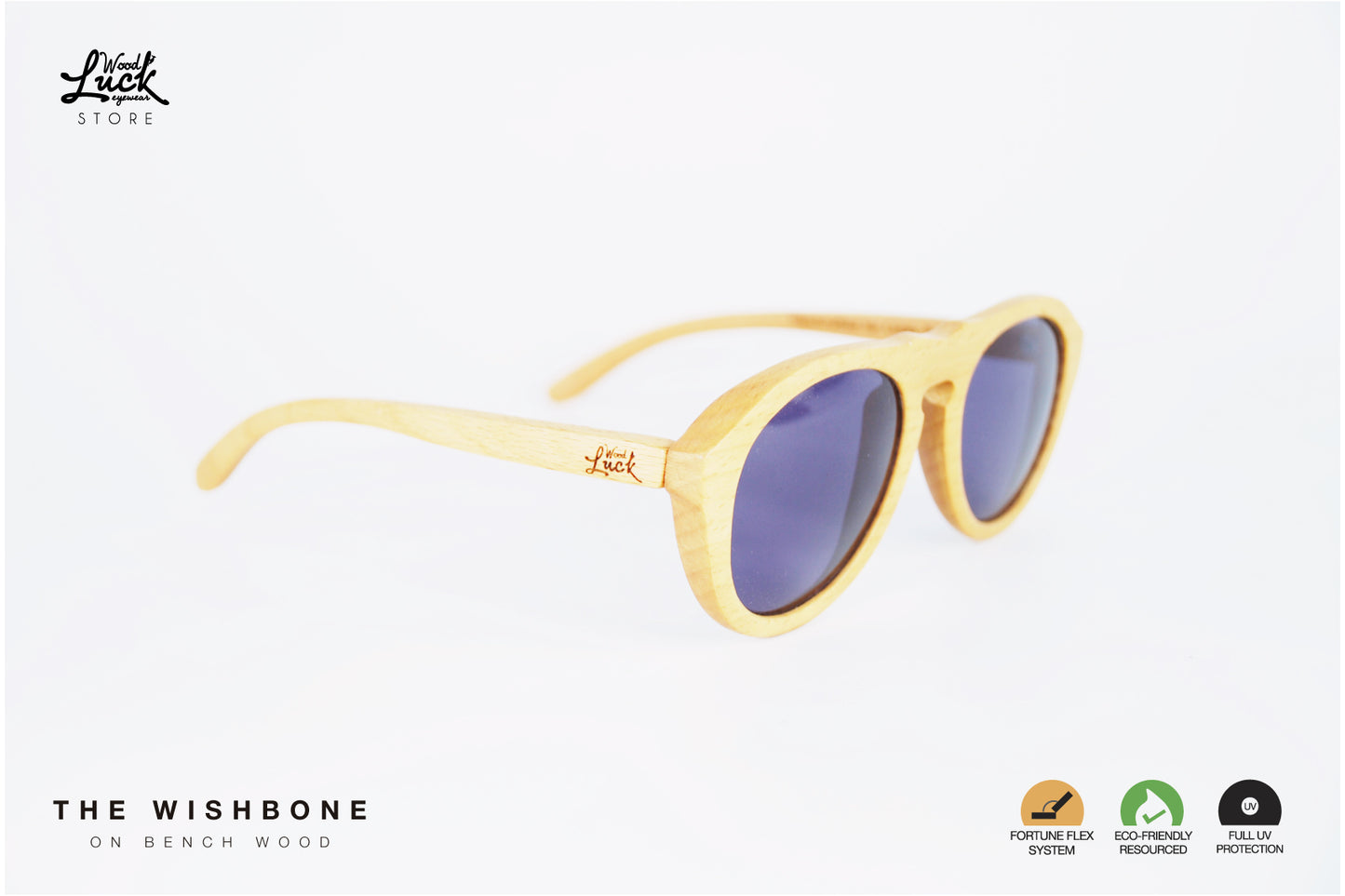 Lentes de Madera Wishbone Bench Wood
