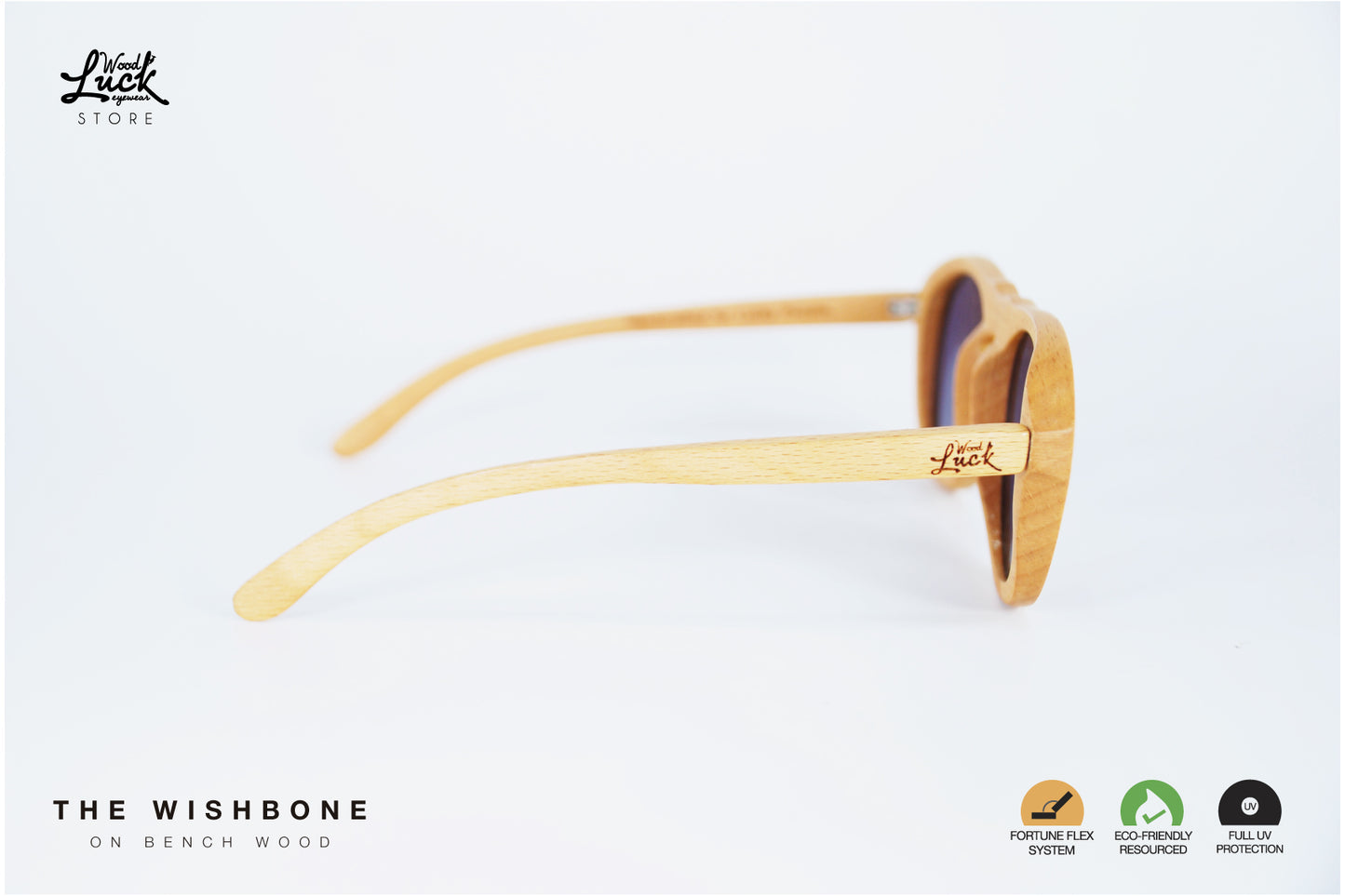 Lentes de Madera Wishbone Bench Wood